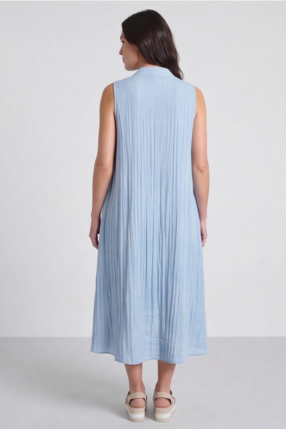 Nella Blue Pocket Dress
