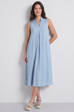 Nella Blue Pocket Dress