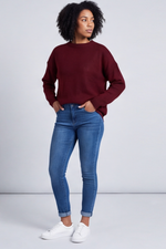 Only High Waist Skinny Jeans Mid Denim Mid Denim - Only High Waist Skinny Jeans Mid Denim