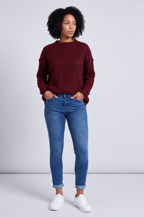 Only High Waist Skinny Jeans Mid Denim - Image 7