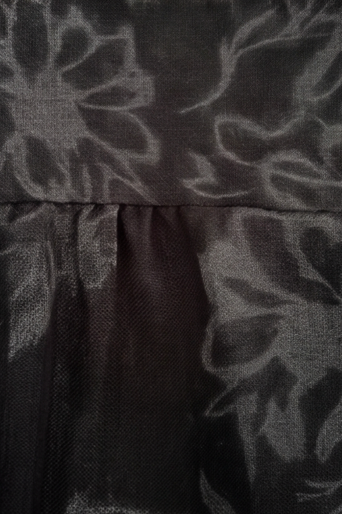 Oswin Print Strap Charcoal Dress