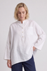 Adrielle Linen Shirt White