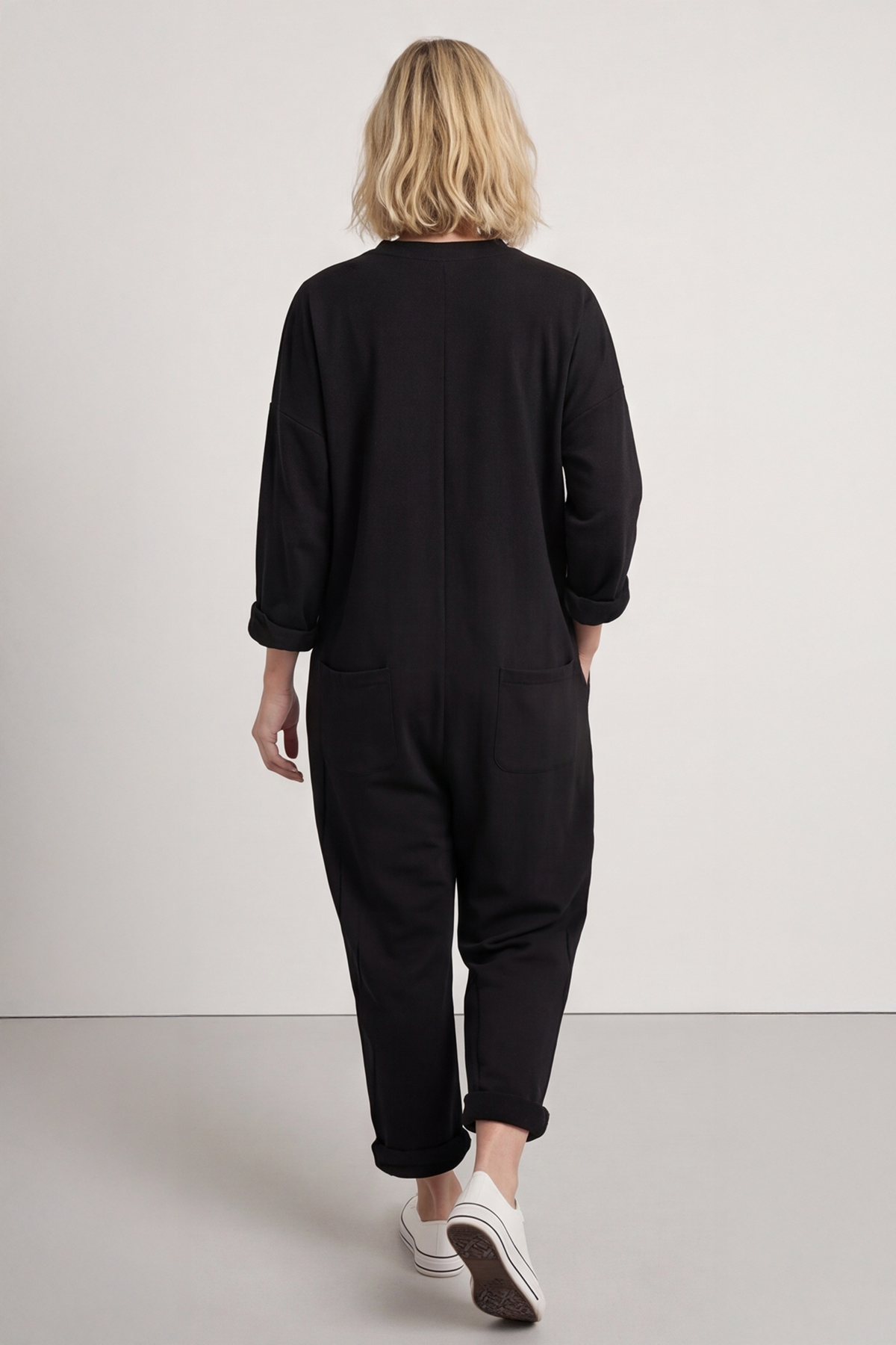 Paulton Jersey Boilersuit Black