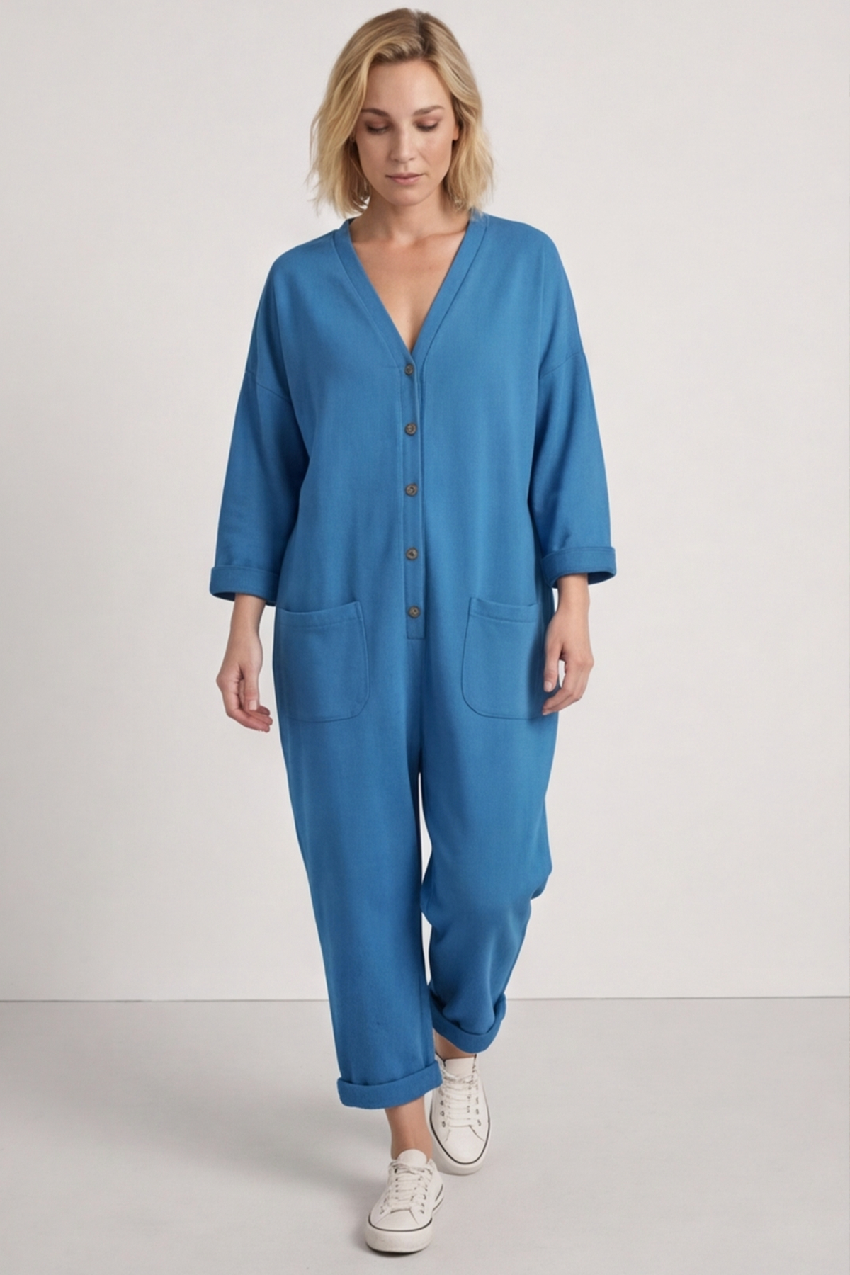 Paulton Jersey Boilersuit Teal