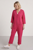 Paulton Jersey Boilersuit Fuchsia