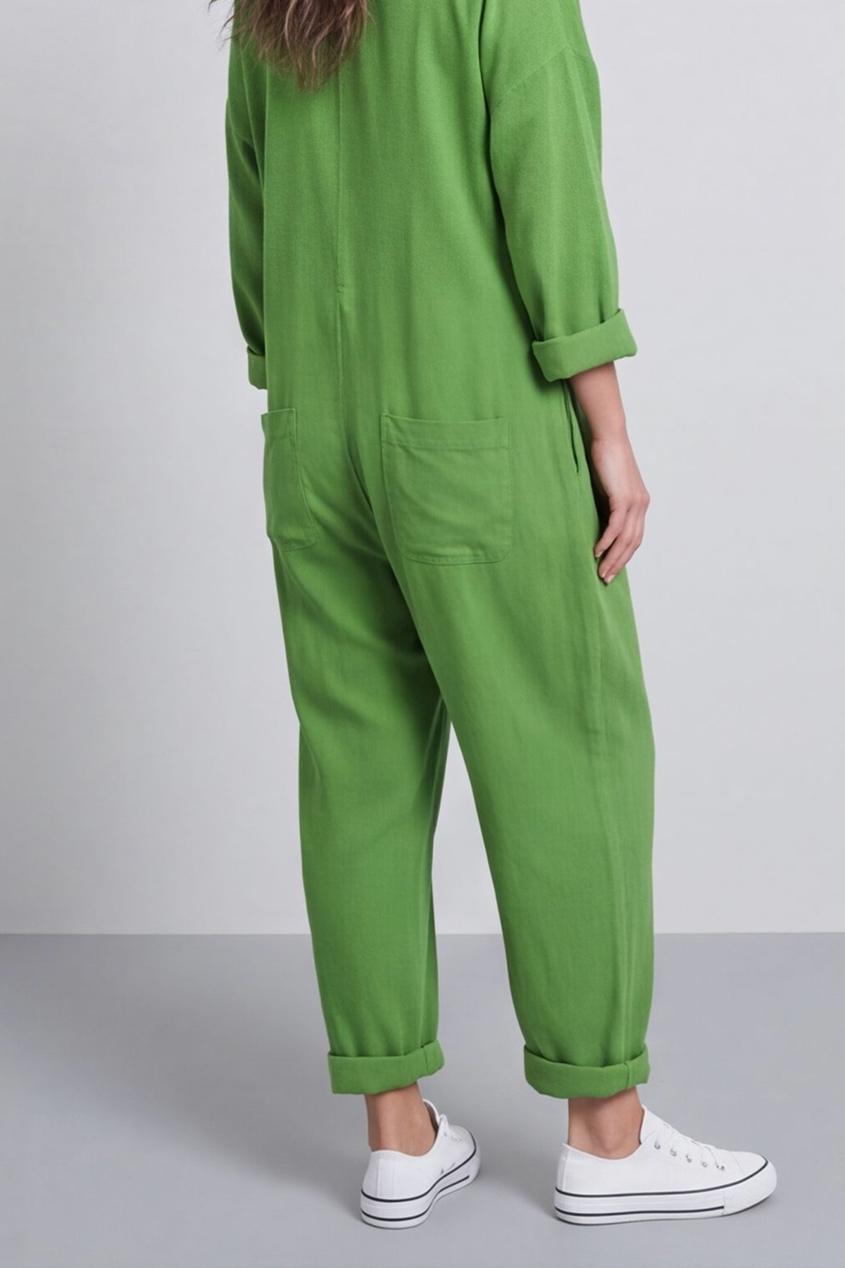Paulton Needlecord Boilersuit Green