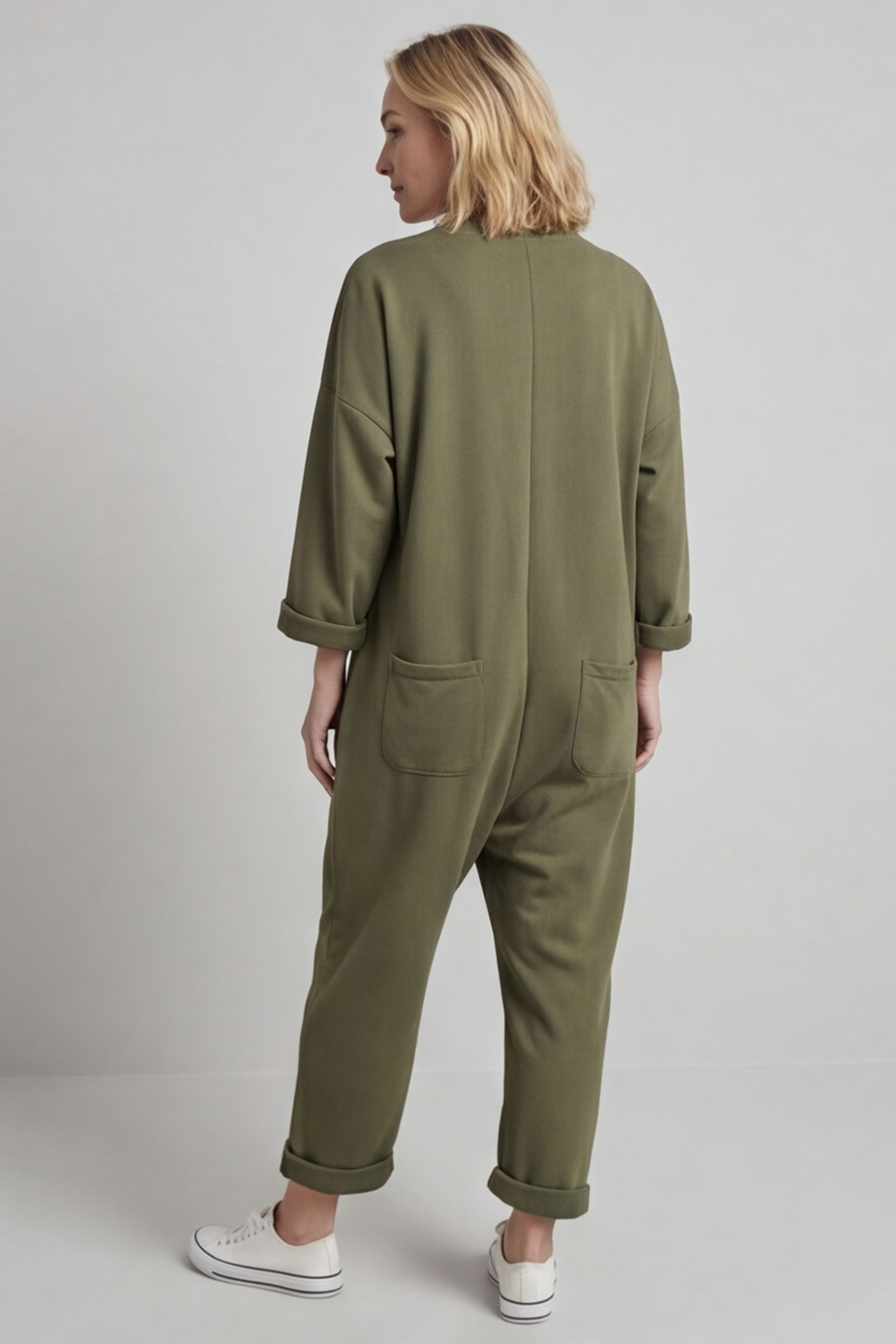 Paulton Jersey Boilersuit Khaki