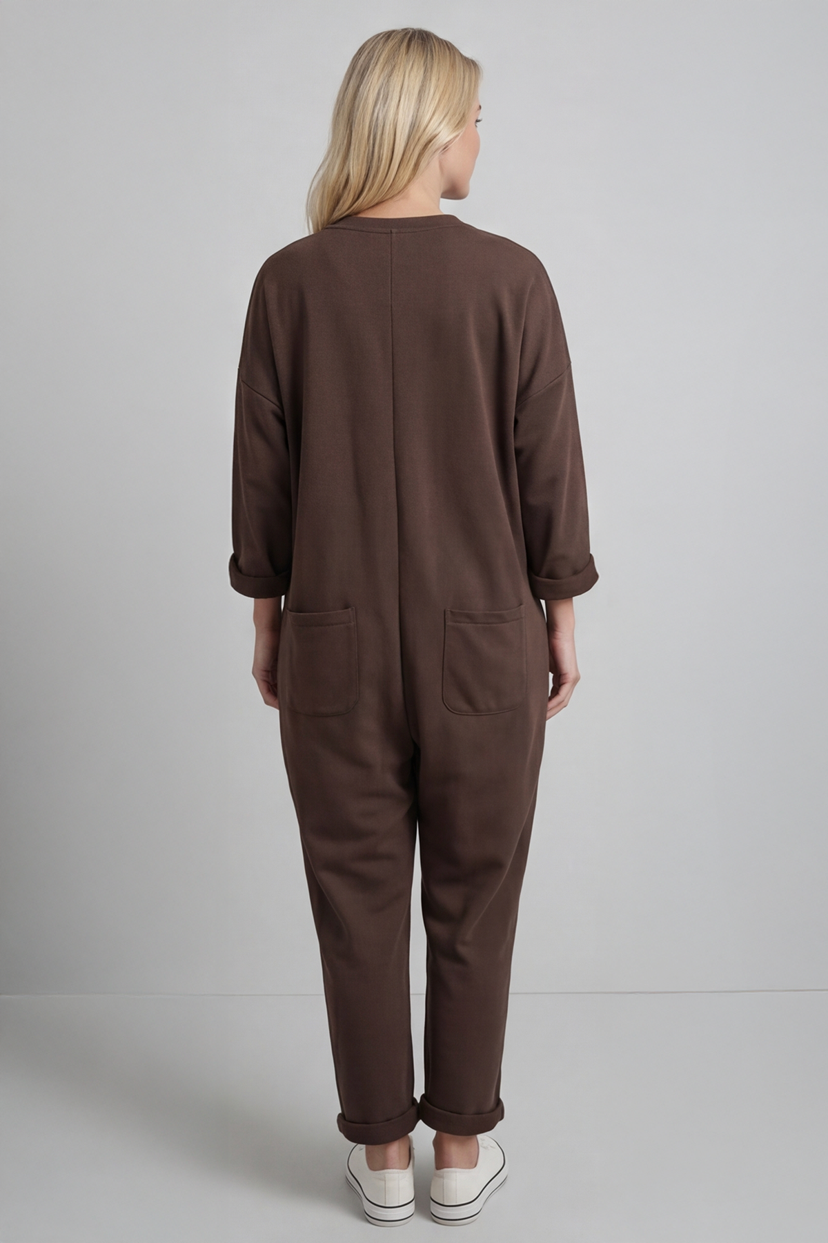 Paulton Jersey Boilersuit Cocoa