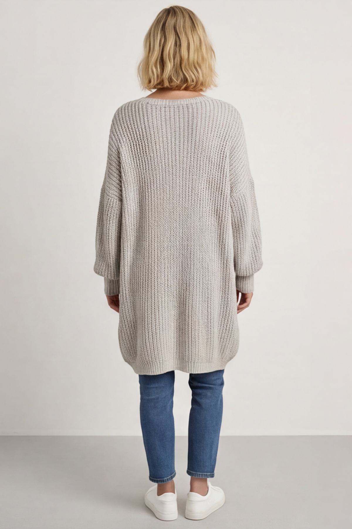 Peggy Knitted Jumper Stone