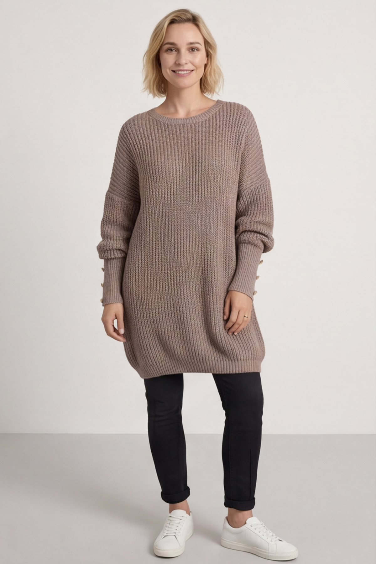 Peggy Knitted Jumper Mocha