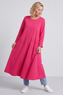 Penny Cotton Dress Fuchsia