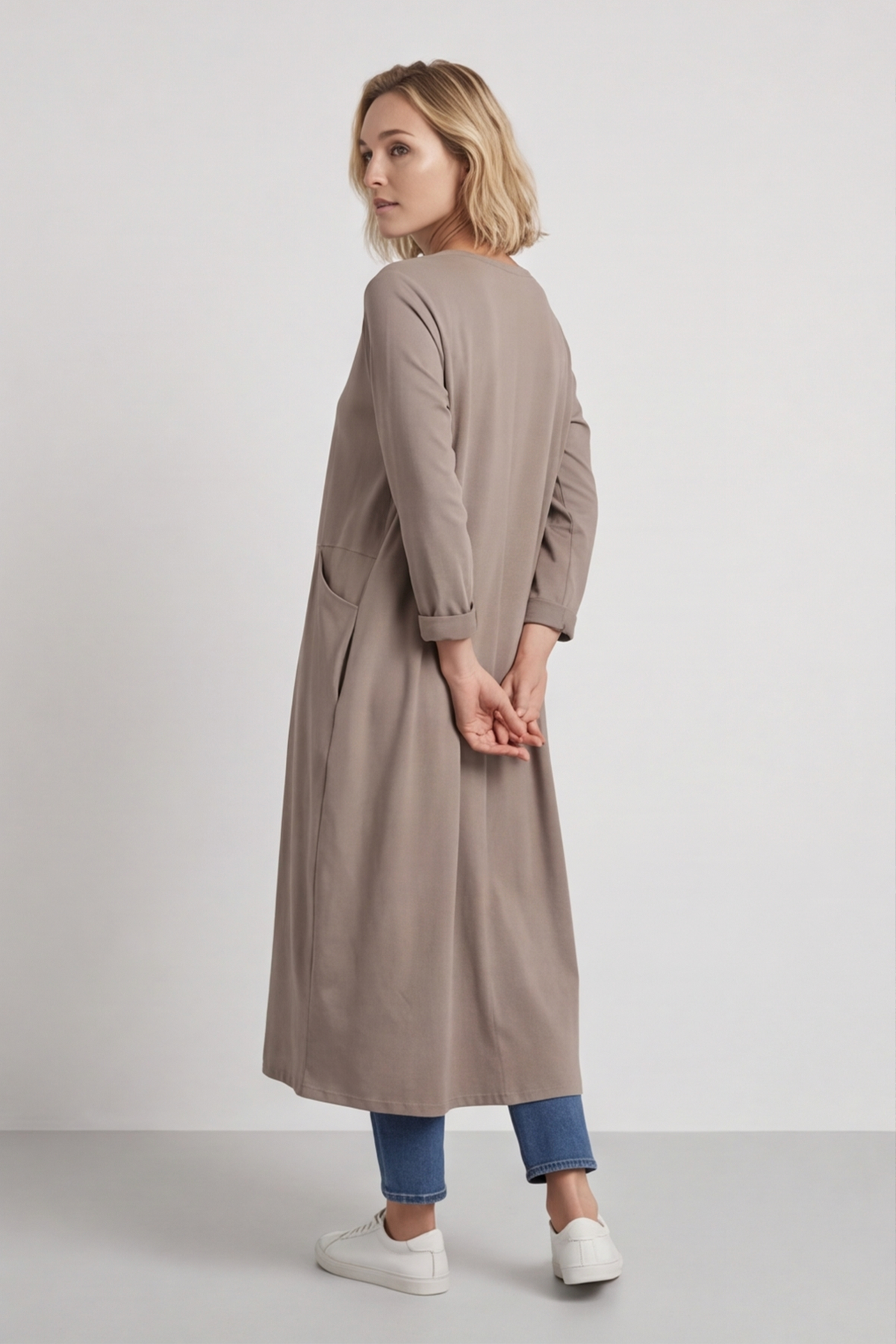 Penny Cotton Dress Mocha