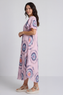 Philomena Circle Print Dress Pink