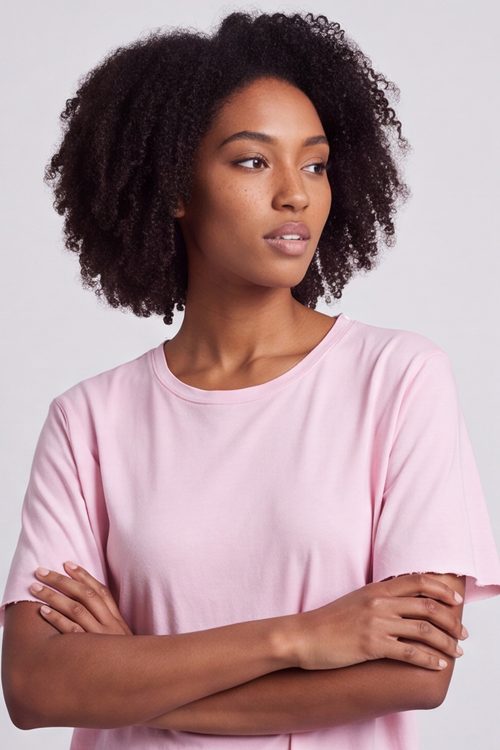 Steffani Pink Cotton Top - Image 6