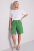 Alora Cotton Easy Shorts Green