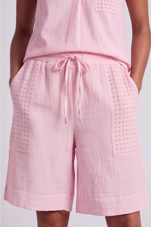 Alora Cotton Relaxed Top Baby Pink - Image 8