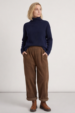 Poppy Needlecord Trousers Nutmeg