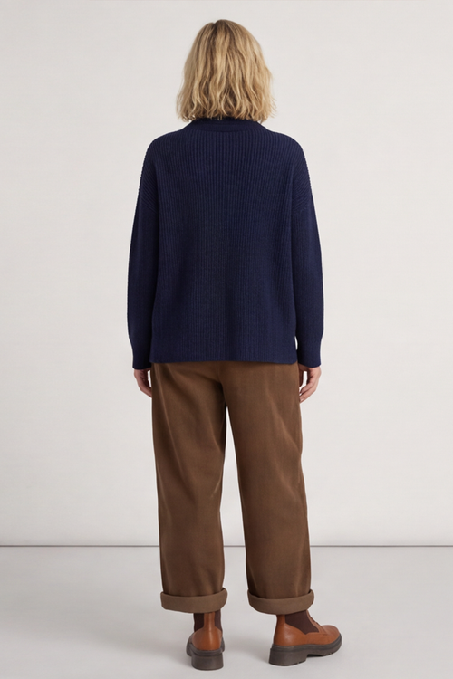 Poppy Needlecord Trousers Nutmeg - Image 4