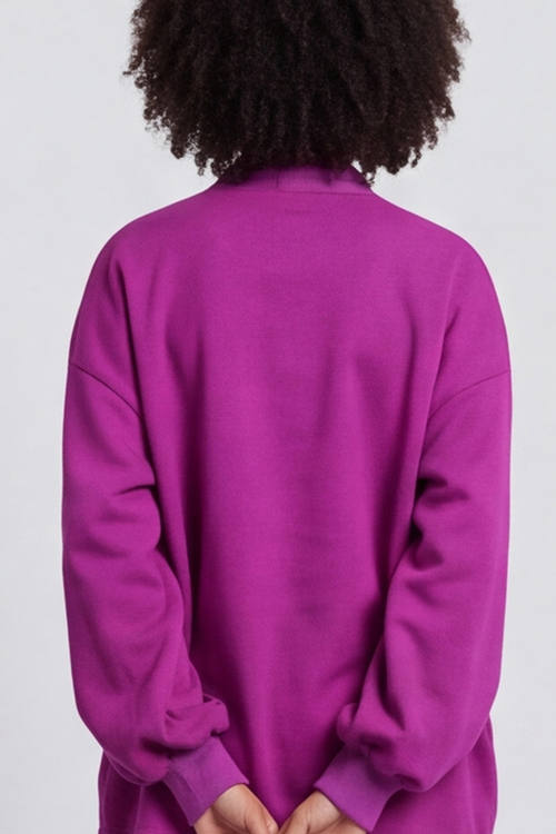 Ramsey Cotton Jacket Berry - Image 6