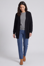 Quinn Knitted Cardigan Black Black - Quinn Knitted Cardigan Black