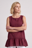 Raya Frill Wine Top