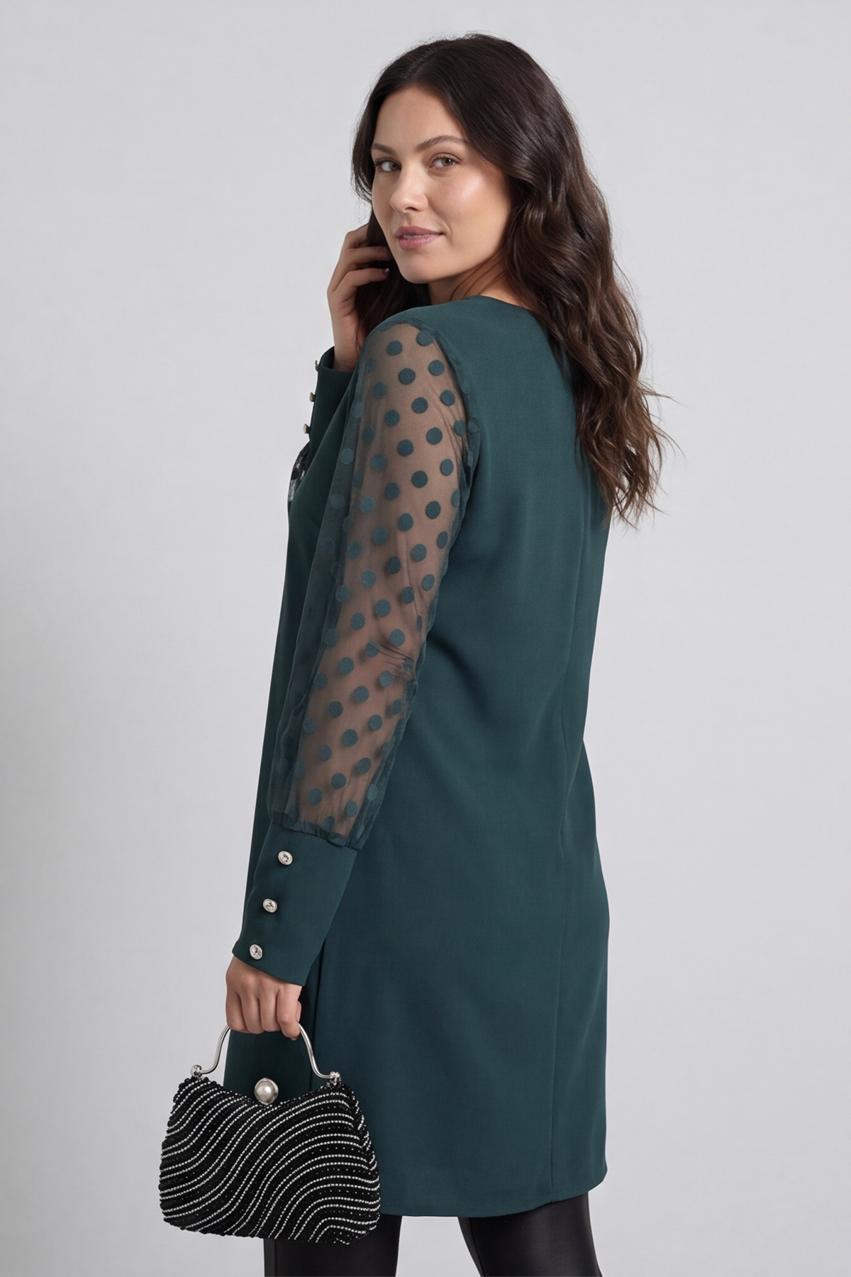 Reagan Tunic Bottle Green