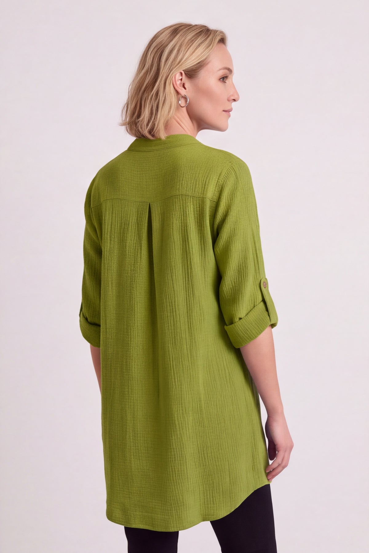 Rhiannon Crinkle Cotton Top