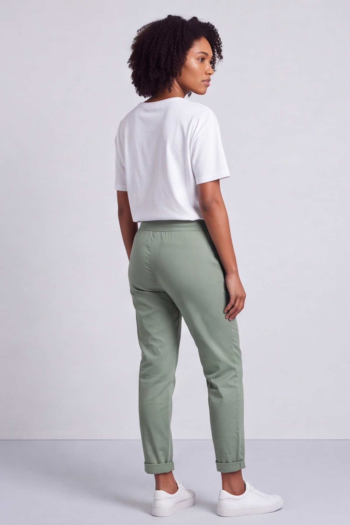 Yarwell  Khaki Joggers