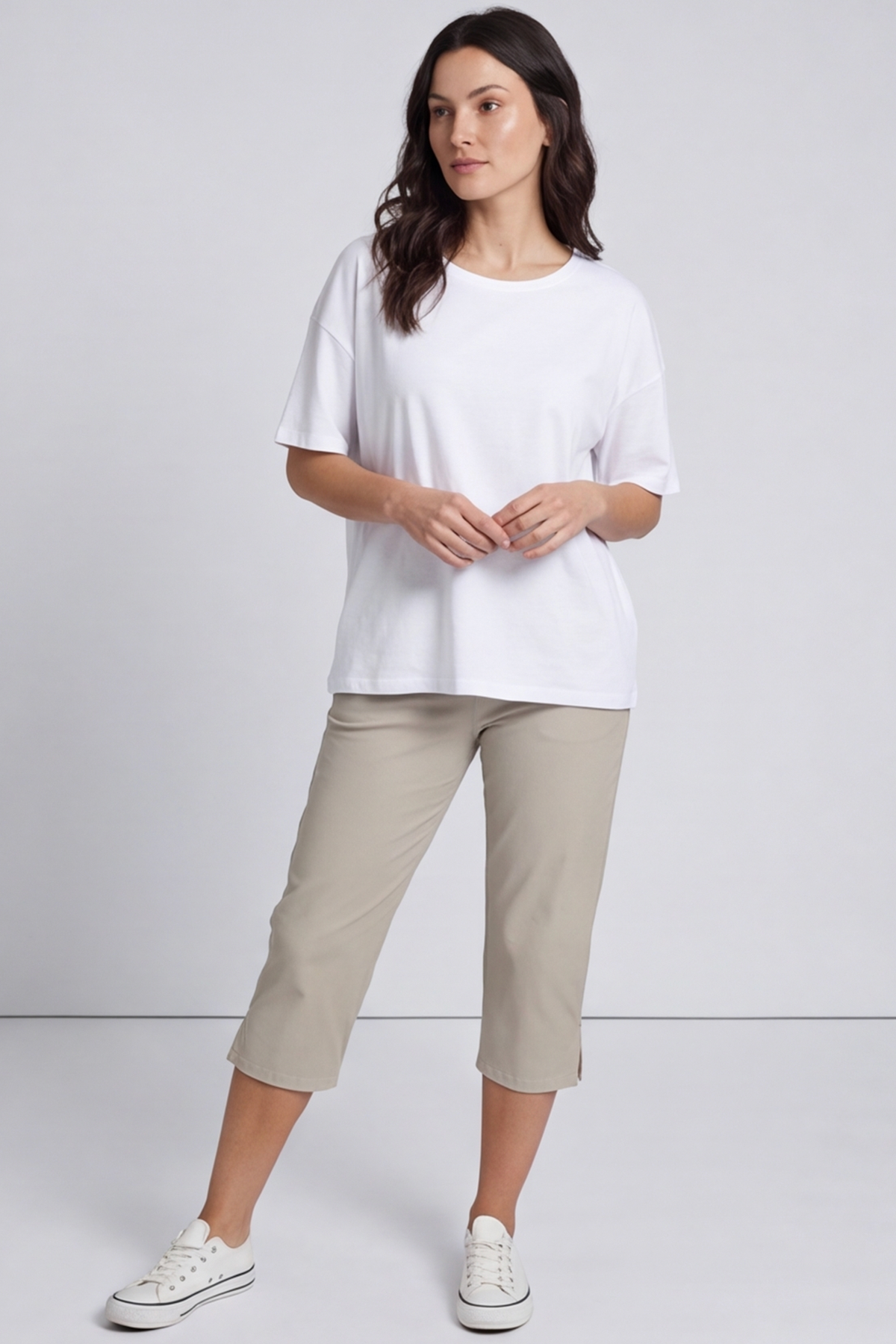 Stori Capri Trousers Stone