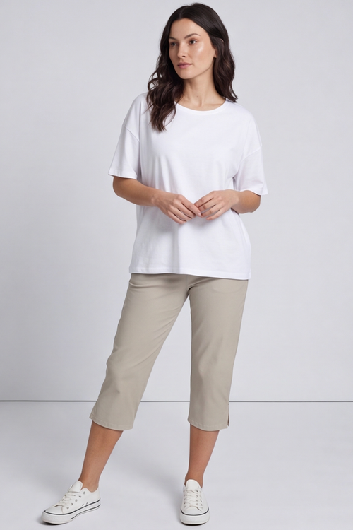 Stori Capri Trousers Stone - Image 4