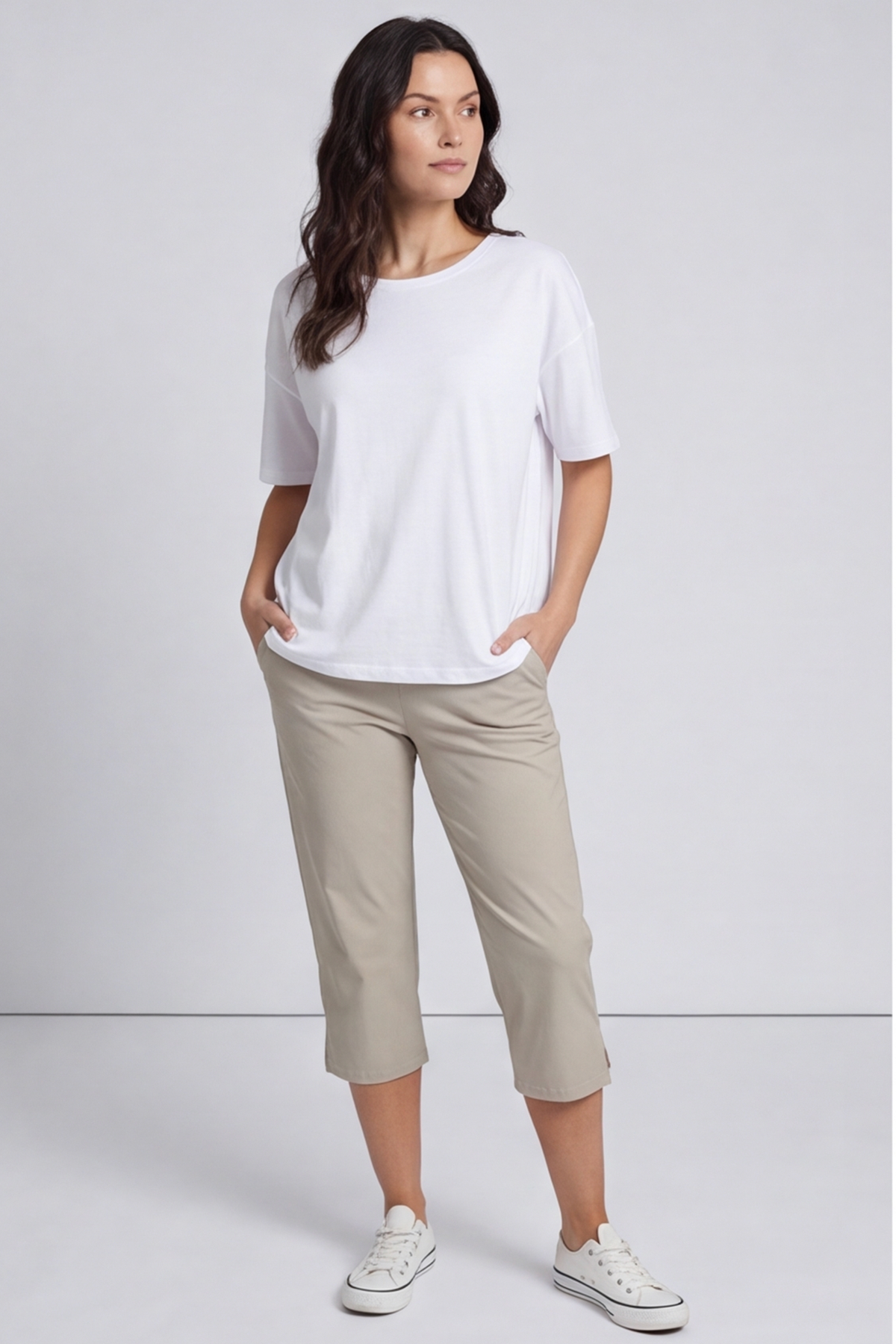 Stori Capri Trousers Stone