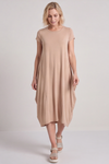 Sariah Short Sleeve Dress Mocha