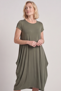 Sariah Short Sleeve Dress Khaki