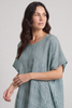 Naima Stripe Top Sage Green