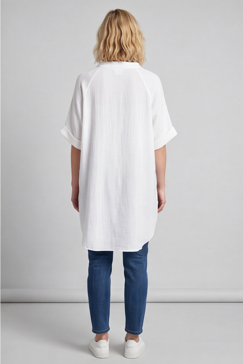 Sorrento Cotton White Top - Image 6