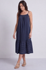 Amelie Stripe Sundress Navy