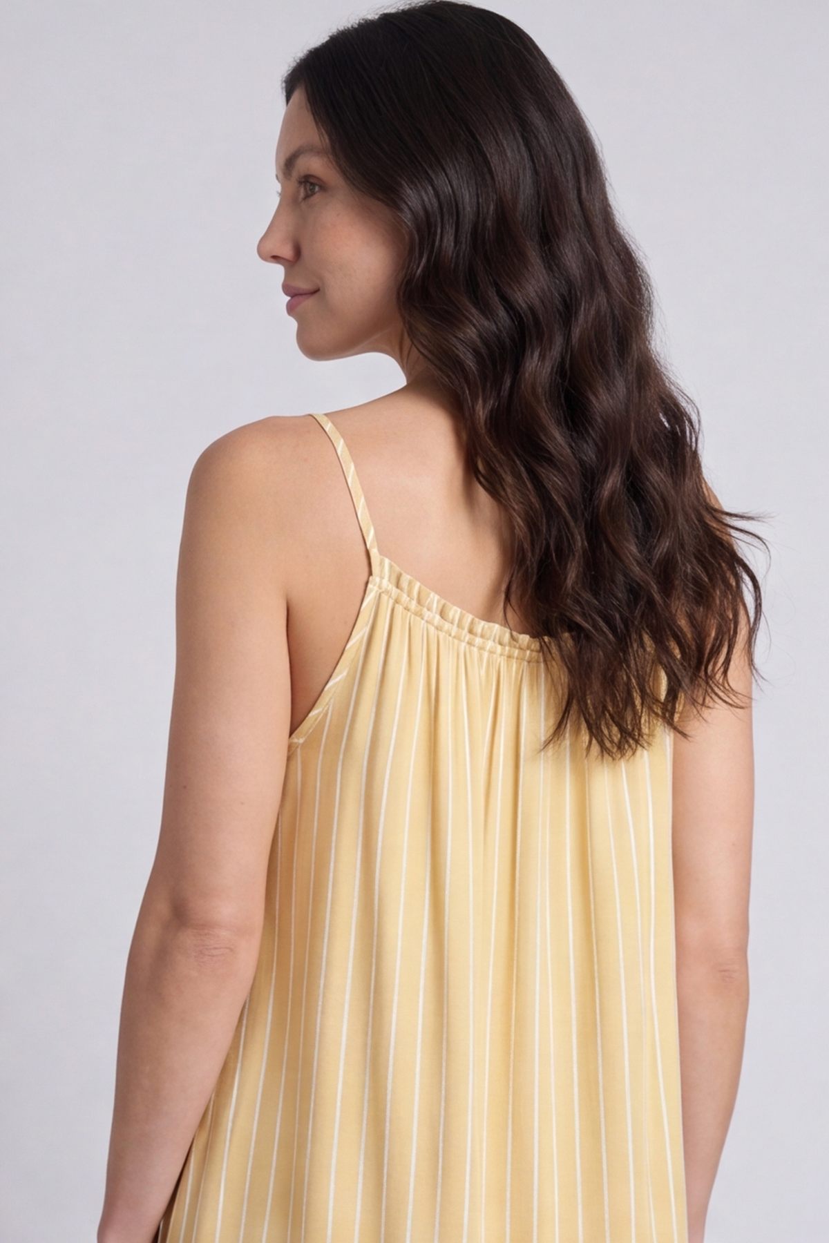 Amelie Stripe Sundress Yellow