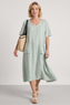 Solange Pocket Linen Dress Khaki
