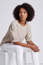 Ariana Cotton Tunic Top Stone