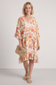 Tahlia Floral Linen Tunic Yellow