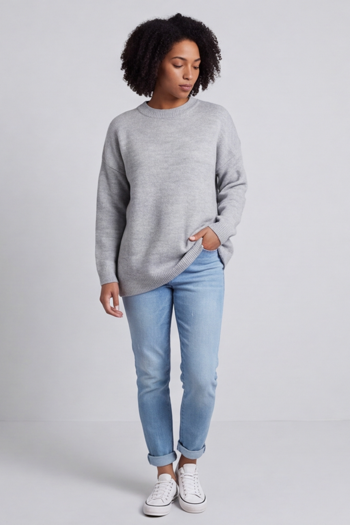 Vero Moda High Rise Skinny Jeans Light Denim