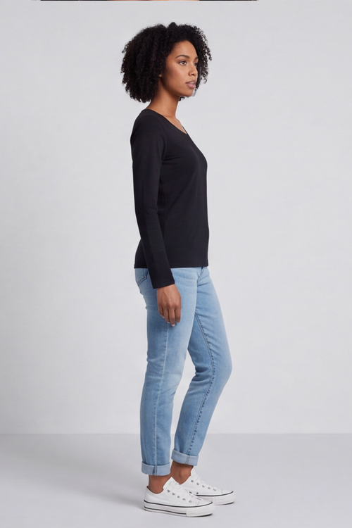 Vero Moda High Rise Skinny Jeans Light Denim - Image 3