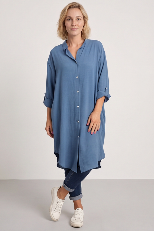 Vivianne Shirt Blue - Image 1