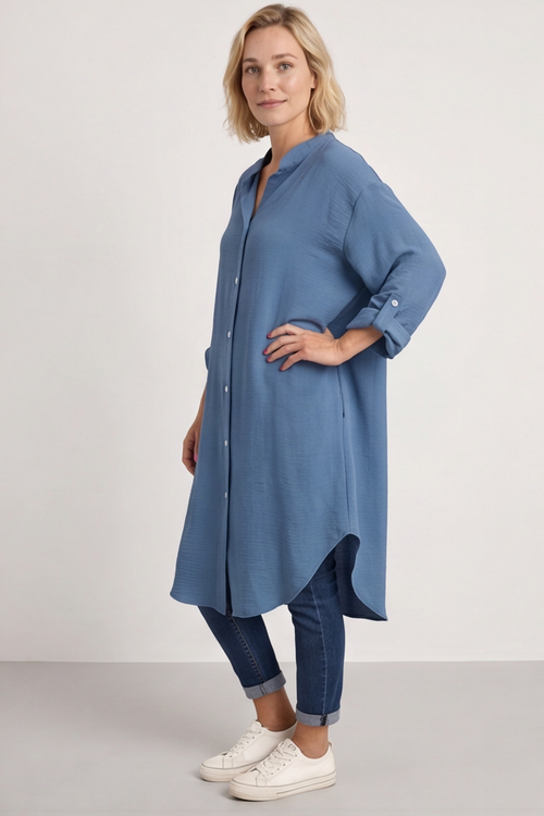Vivianne Shirt Blue - Image 3