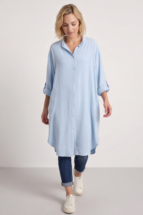 Vivianne Shirt Light Blue - Image 4