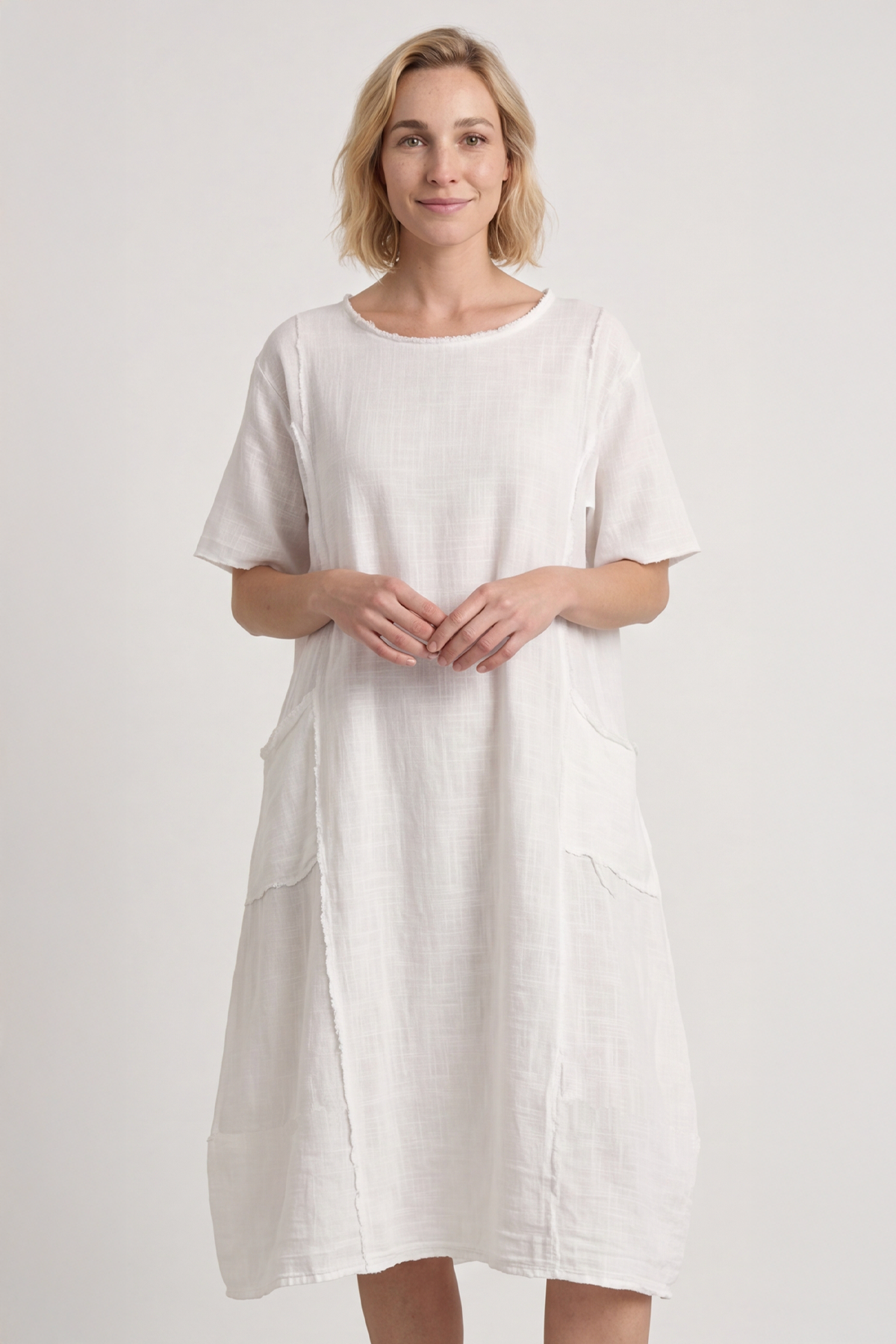 Amalfi Relaxed White Dress