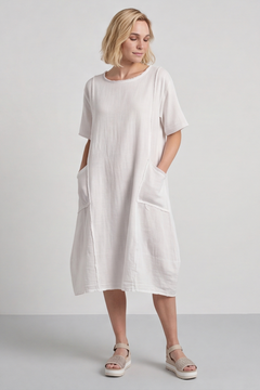 Amalfi Relaxed White Dress