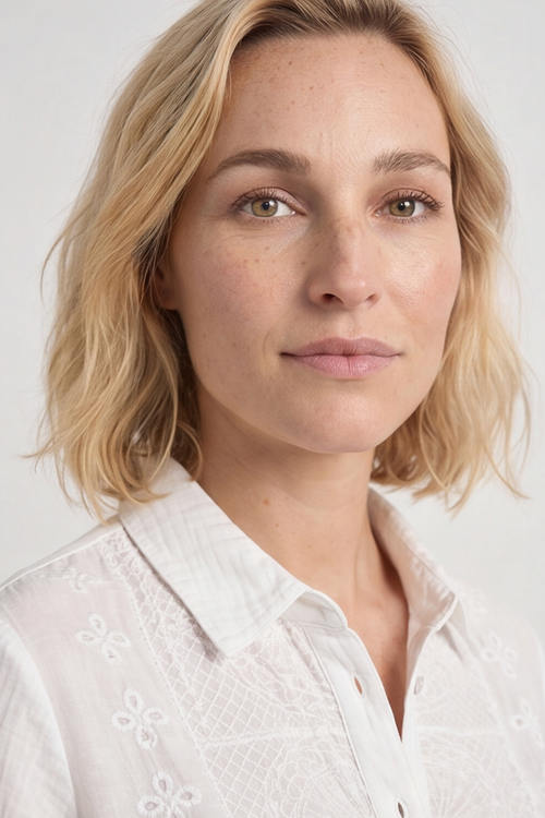 Valentina Broderie White Shirt - Image 6
