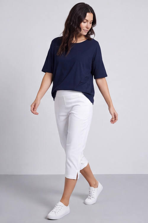 Stori Capri Trousers White - Image 1