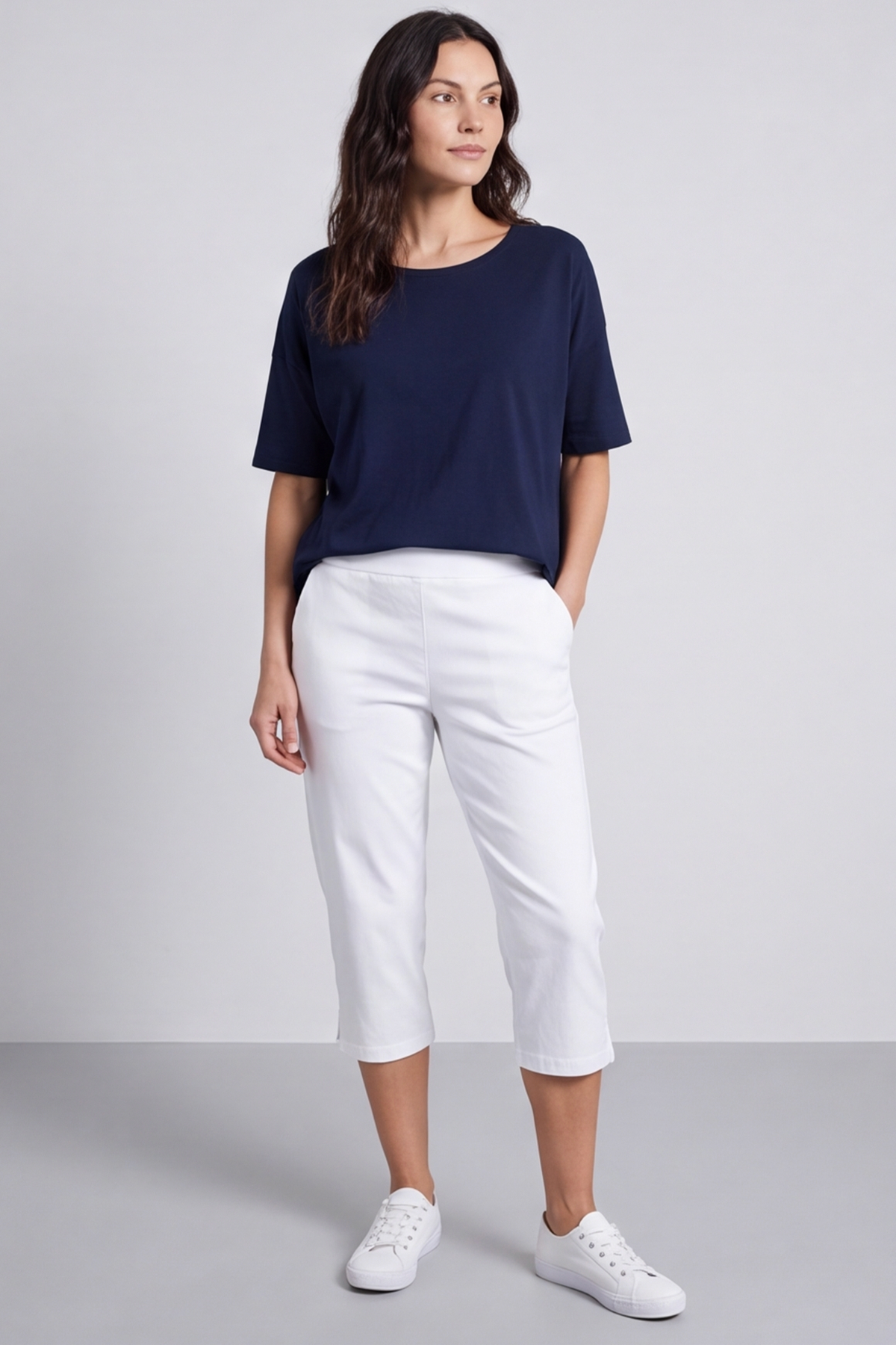 Stori Capri Trousers White